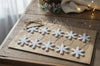 White Snowflake Christmas Ornaments